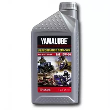 Моторное масло 4Т для квадроциклов Yamalube 10W50 Semisynthetic Oil 0,946л LUB-10W50-SS-12, LUB10W50SS12